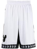 Kappa X Disney Logo Print Shorts - White