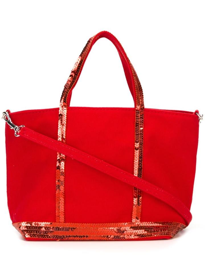 Vanessa Bruno Sequin Embellished Crossbody Bag, Women's, Red