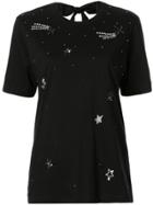 Markus Lupfer Shooting Star Sequin T-shirt - Black