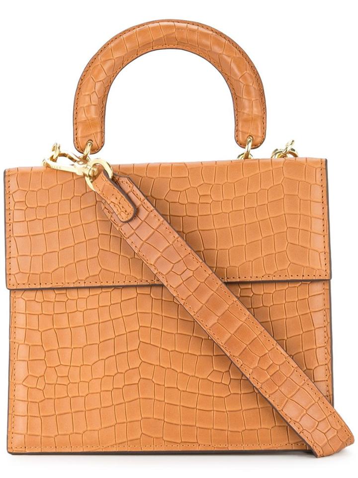0711 Bea Tote Bag - Brown