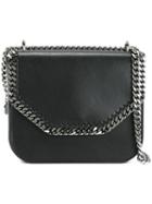 Stella Mccartney Falabella Box Bag, Women's, Black, Polyamide/polyurethane