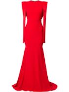 Alex Perry Alex Crepe Gown - Red