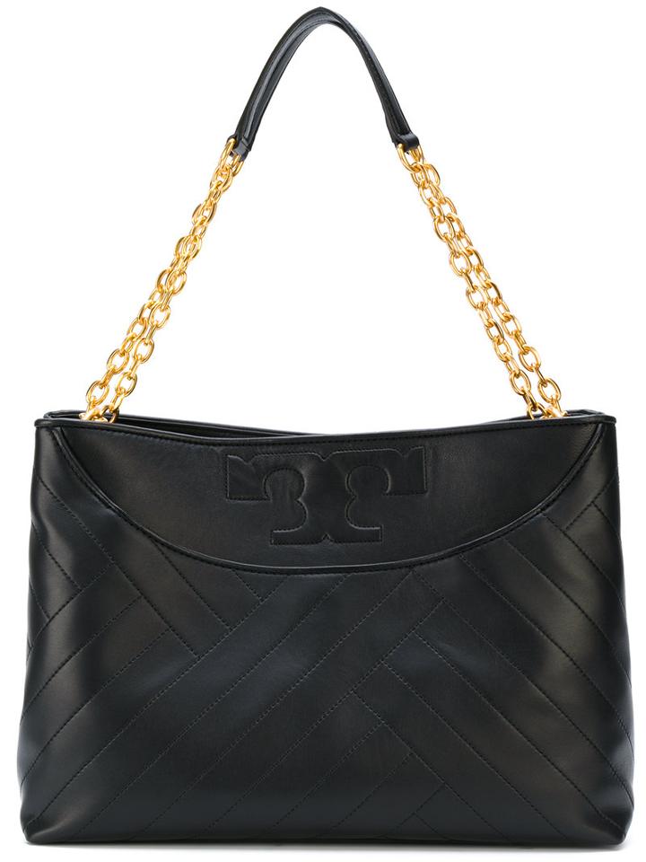 Tory Burch - Alexa Tote - Women - Leather - One Size, Black, Leather