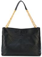 Tory Burch - Alexa Tote - Women - Leather - One Size, Black, Leather