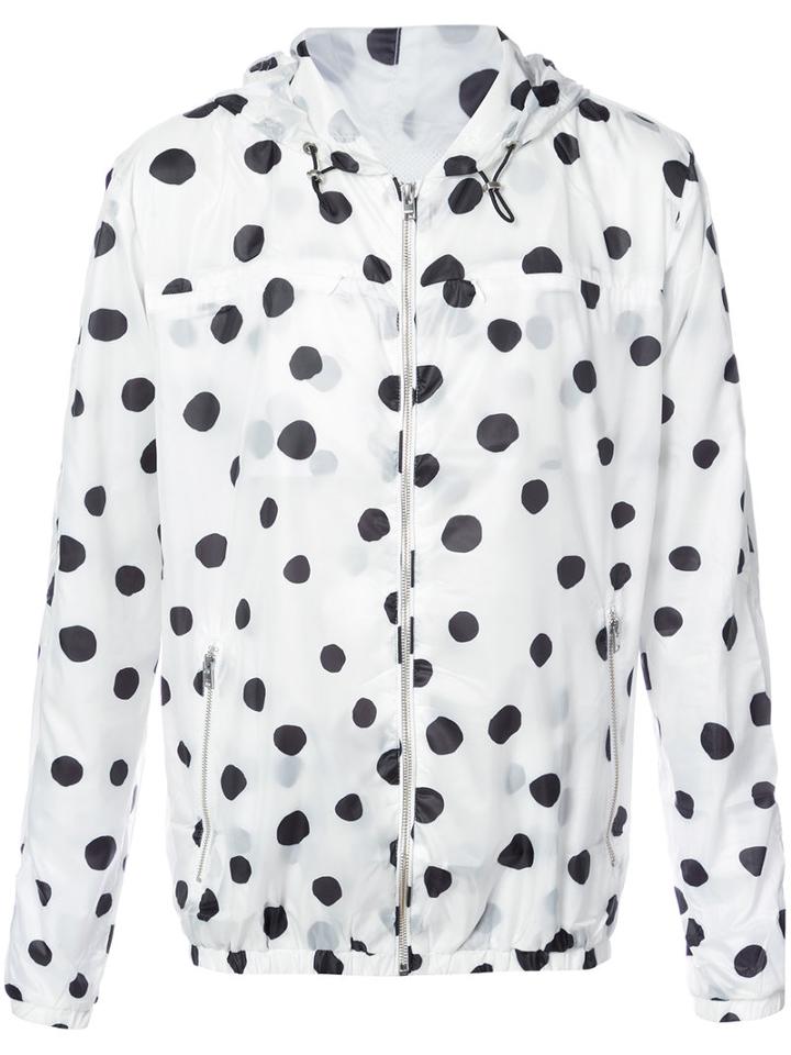 Stampd - Printed Hooded Jacket - Women - Polyester - S, White, Polyester
