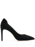 Victoria Beckham Vb Pointed-toe Pumps - Black