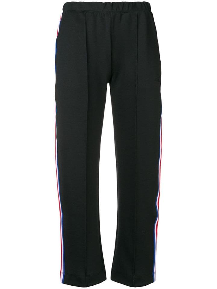 Être Cécile Rib Retro Track Pants - Black
