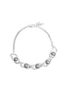 Coup De Coeur Liquid Pearl Necklace - Silver