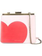 Tammy & Benjamin Jeanne Heart Bag, Women's, Pink/purple, Leather