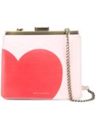 Tammy & Benjamin Jeanne Heart Bag, Women's, Pink/purple, Leather