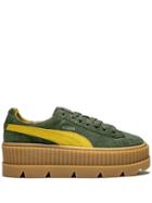 Puma Cleated Creeper Suede Sneakers - Green