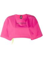 Mia-iam Cropped Sweatshirt - Pink