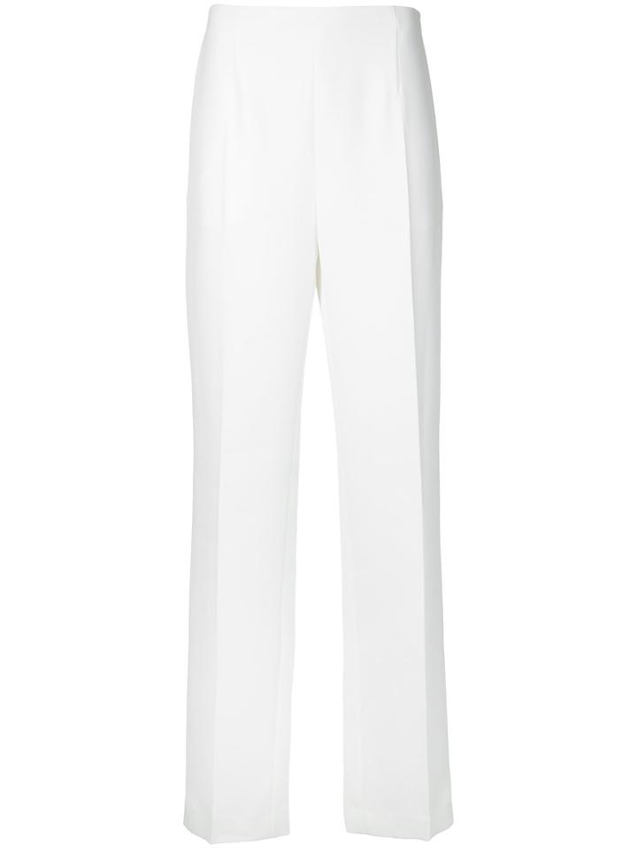 Paule Ka Straight Leg Woven Trousers - White