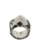 Lost & Found Ria Dunn Faceted Crater Ring - Metallic