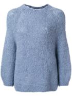 Humanoid Mid-length Sweater - Blue