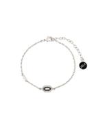 Karl Lagerfeld K/angular Pave Bracelet - Silver