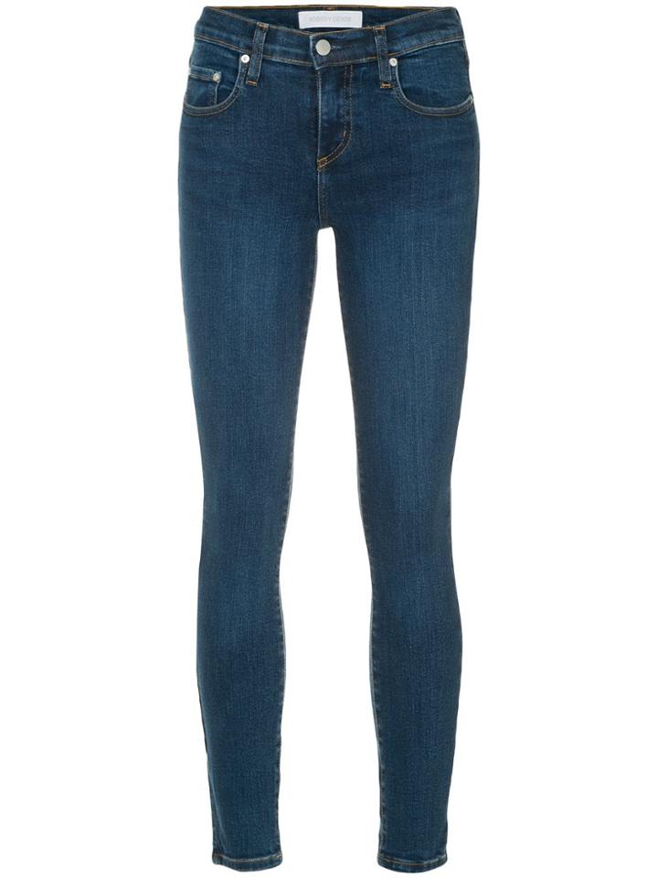 Nobody Denim Geo Skinny Ankle High Spirits - Blue