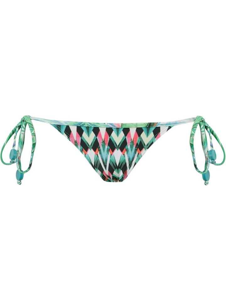 Lygia & Nanny Side Tie Printed Bikini Bottoms