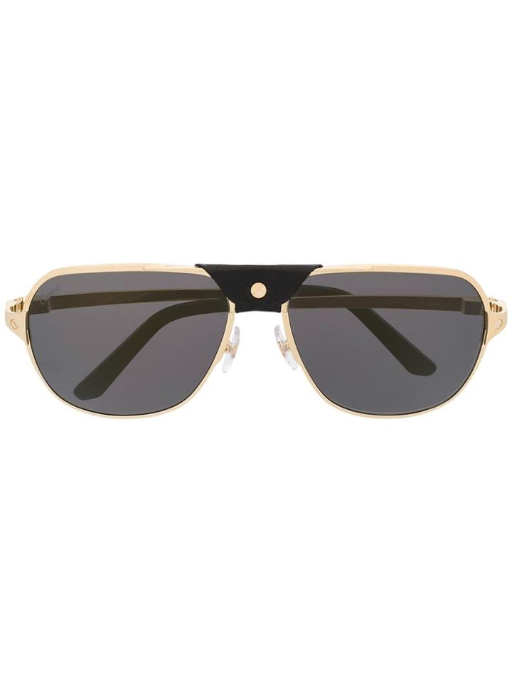 Cartier Tab Detail Aviators - Gold