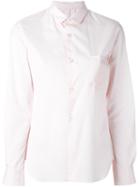Comme Des Garçons Classic Button Down Shirt, Women's, Size: Xs, Pink/purple, Cotton