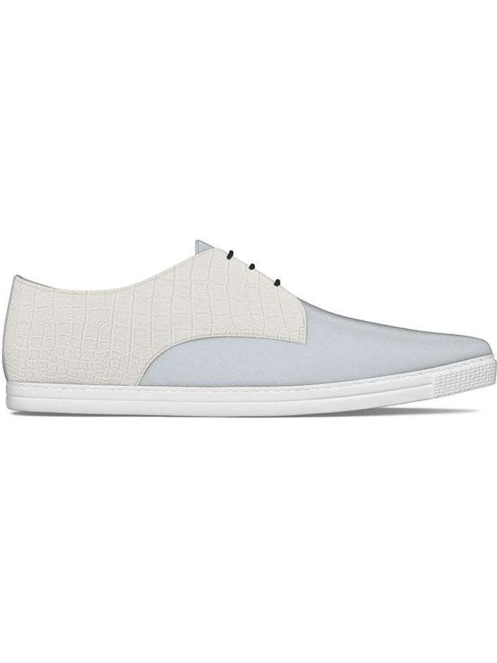 Myswear Pointed Toe Lace-up Shoes