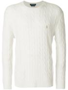 Polo Ralph Lauren Classic Knit Jumper - White