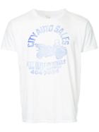 Fake Alpha Vintage 1980s Hot Rod Print T-shirt - White