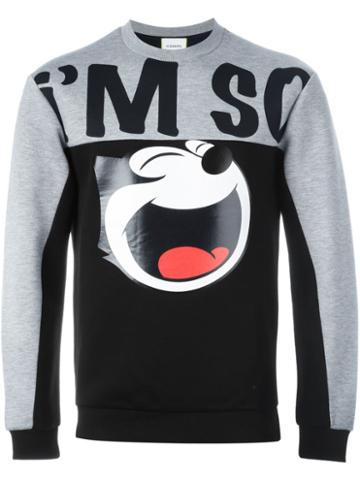 Iceberg Felix The Cat Print Sweatshirt