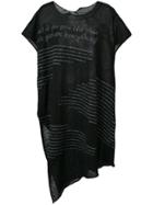 Yohji Yamamoto Asymmetric Knitted Top - Unavailable