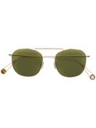 Ahlem Tinted Square Sunglasses - Green