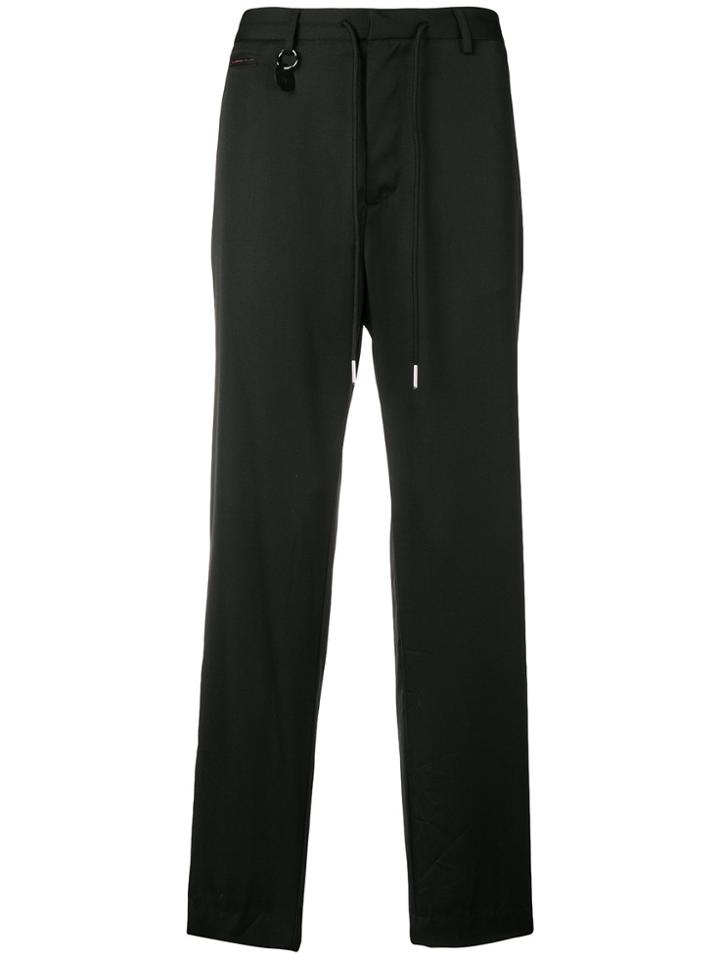 Diesel Drawstring Tailored Trousers - Black