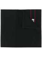 Dsquared2 Logo Print Scarf - Black