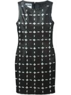 Moschino Cross Print Mini Dress