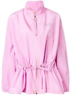 Emilio Pucci Zipped Drawstring Jacket - Pink & Purple