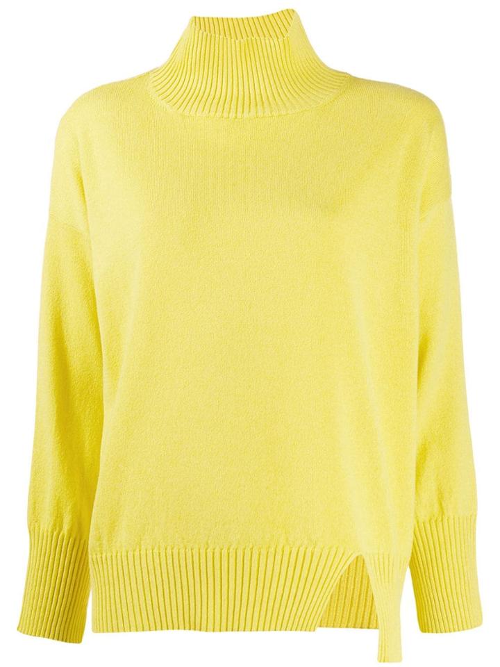 Antonelli Knitted Long Sleeved Jumper - Yellow