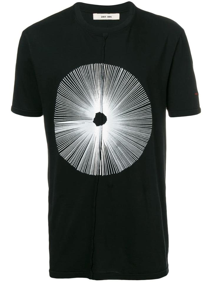 Damir Doma Front Print T-shirt - Black