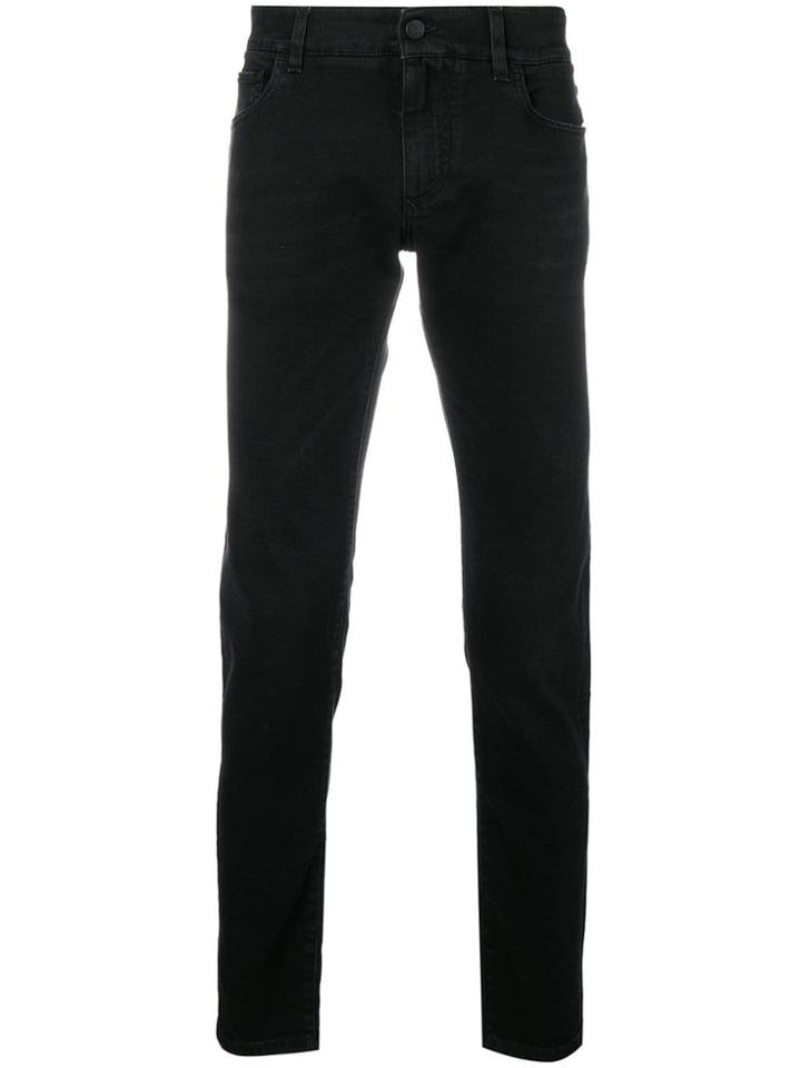 Dolce & Gabbana Classic Skinny-fit Jeans - Black