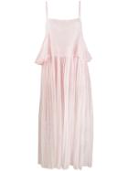 Thierry Colson Salome Pleated Dress - Pink