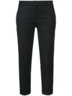 Thom Browne Cropped Tailored Trousers - Black