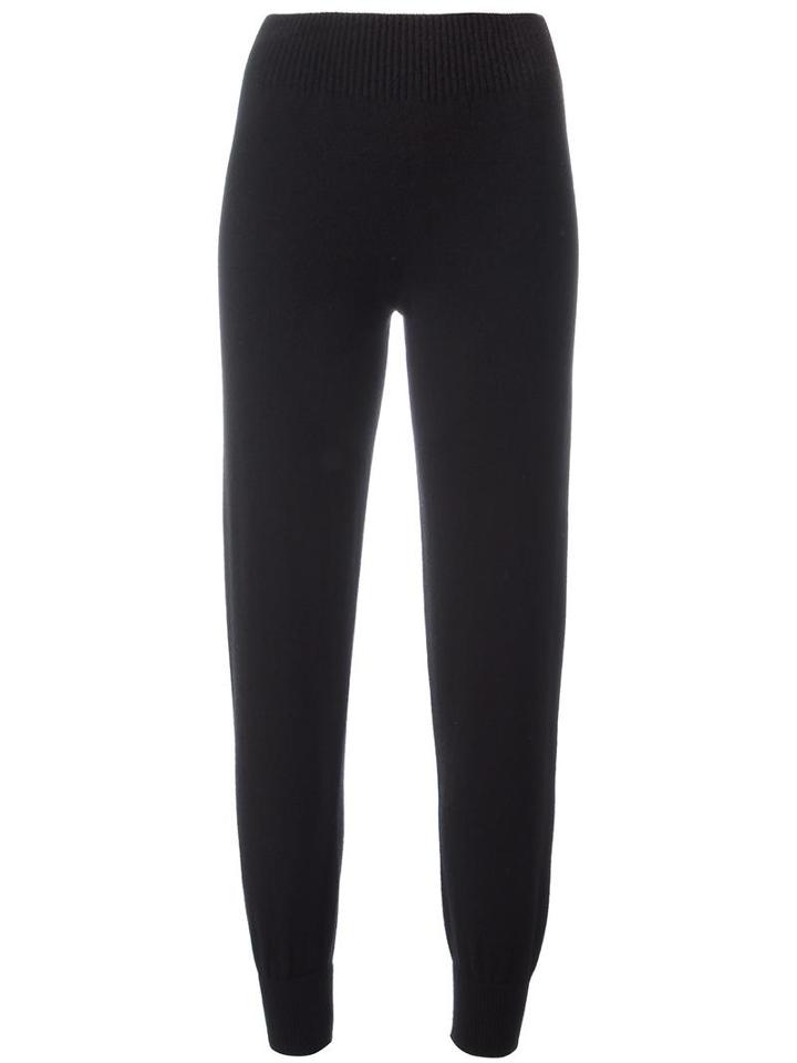 Helmut Lang Seamless Sweatpants, Women's, Size: Xs, Black, Cashmere