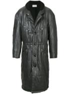 Issey Miyake Vintage Midi Puffer Coat - Black