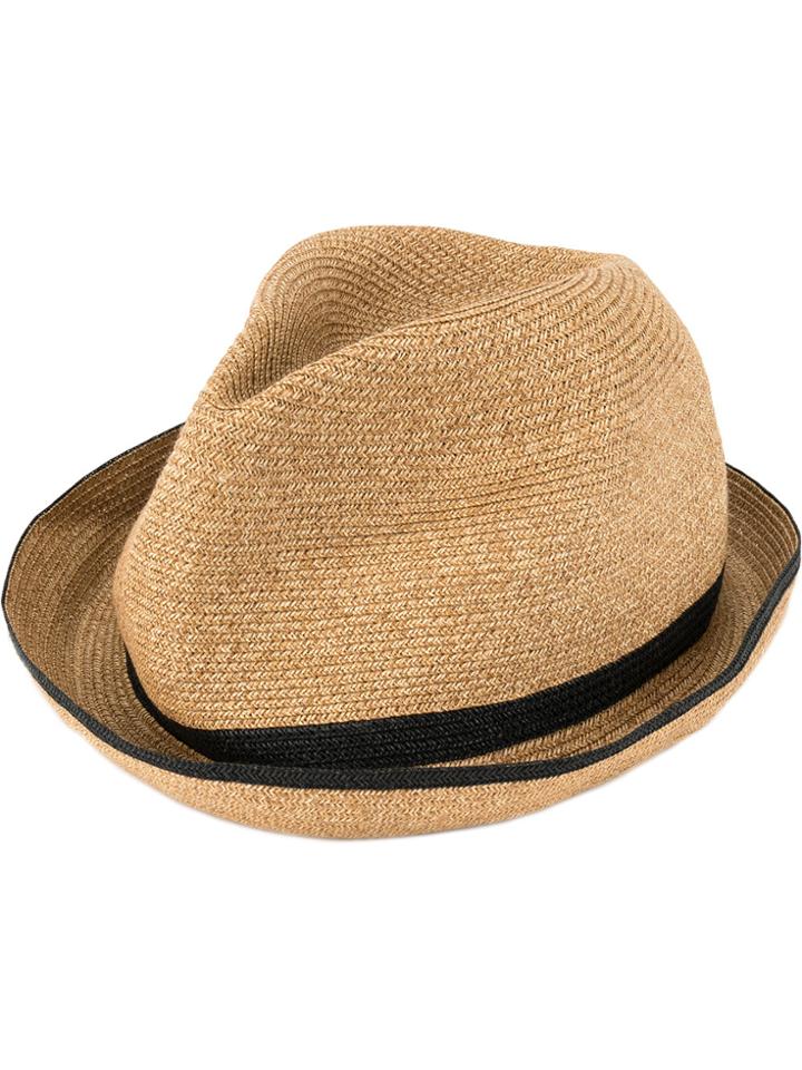 Dsquared2 Straw Hat - Nude & Neutrals