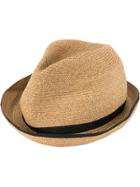 Dsquared2 Straw Hat - Nude & Neutrals