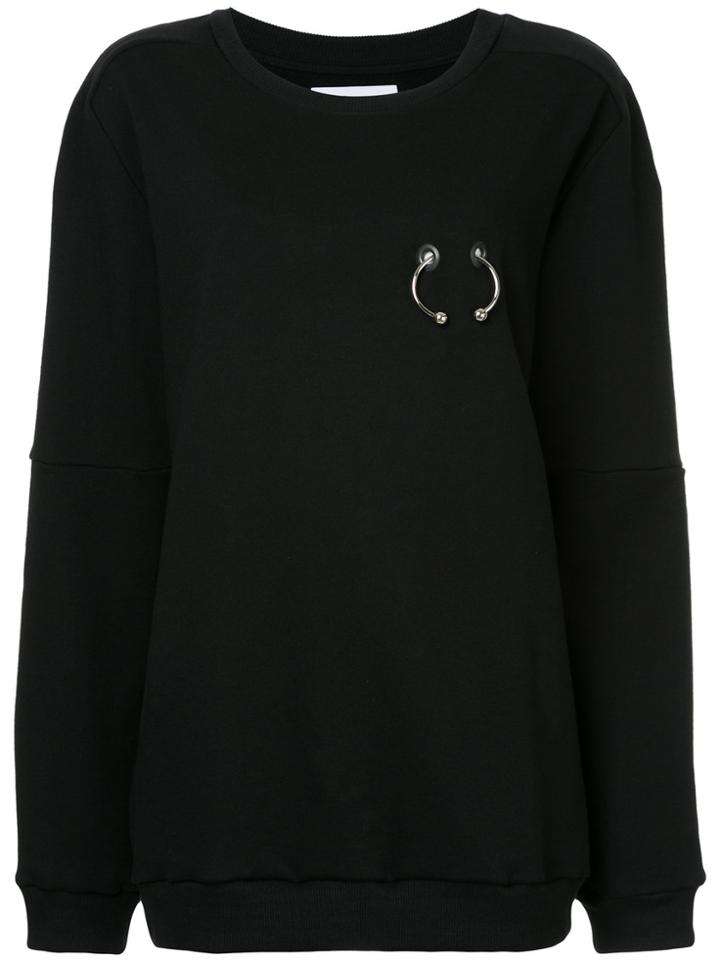 Strateas Carlucci Fetish Sweater - Black