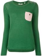 Chinti & Parker One Pocket Jumper - Green