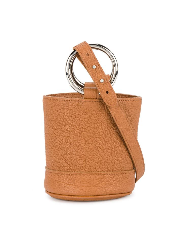 Simon Miller - Bonsai 15 Crossbody Bucket Bag - Women - Leather/metal - One Size, Brown, Leather/metal