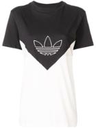 Adidas Two-tone Logo T-shirt - White