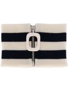 Jw Anderson Horizontal Stripes Neckband - Blue