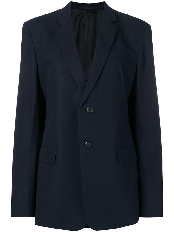 Prada Classic Slim-fit Blazer - Blue