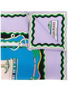 Emilio Pucci La Villa Print Silk-twill Scarf - Purple